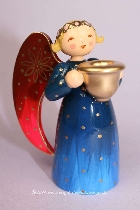 Details-kleiner Engel von Wendt und Kühn - brokat mit Lichternapf