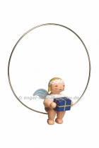 Christbaumengel im Ring mit Geschenk, Wendt und Kühn Christbaumengel im Ring mit Geschenk, Wendt und Kühn