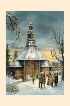 Adventskalender Seiffener Kirche