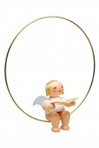 Christbaumengel im Ring mit Liederbuch, Wendt und Kühn Christbaumengel im Ring mit Liederbuch, Wendt und Kühn