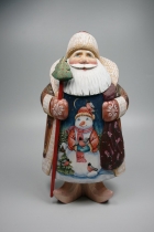 Väterchen Frost - Schneemann mit Sack Väterchen Frost - Schneemann mit Sack