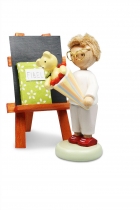 Junge mit Schultüte, Tafel und Fibel 5160 Junge mit Schultüte, Tafel und Fibel 5160