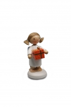 Engel mit Weihnachtspäckchen, orange 6150 Engel mit Weihnachtspäckchen, orange 6150