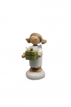 Engel mit Weihnachtspäckchen, grün 6151 Engel mit Weihnachtspäckchen, grün 6151