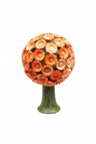 Blütenbaum, orange H 6,0 cm, Durchm. 4,0 cm 3216 Blütenbaum, orange H 6,0 cm, Durchm. 4,0 cm 3216