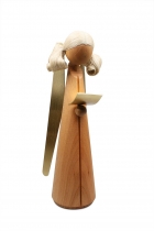 Kirschbaumengel , 19 cm hoch, Messingflügel Kirschbaumengel , 19 cm hoch, Messingflügel
