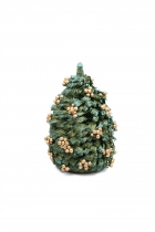 Weihnachtsbaum mit goldenen Kugeln, 6 cm 3207.2