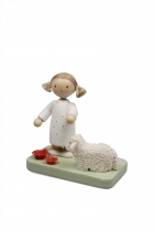 Mädchen mit Lämmchen 5254 Mädchen mit Lämmchen 5254