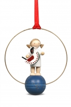 Engel mit Schaukelpferd -Weihnachtsschmuck- 6414 Engel mit Schaukelpferd -Weihnachtsschmuck- 6414