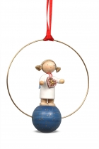 Engel mit Lebkuchenherz - Weihnachtsschmuck - 6445 Engel mit Lebkuchenherz - Weihnachtsschmuck - 6445