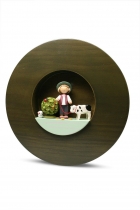 Figurenbild Hütejunge u. Kälbchen 7604 Figurenbild Hütejunge u. Kälbchen 7604