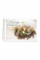 Klappkarte Ostern - Osternest Klappkarte Ostern - Osternest
