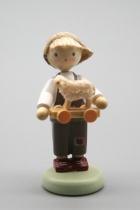 Junge mit Spielzeuglämmchen 5186 Junge mit Spielzeuglämmchen 5186