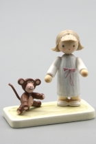 Mädchen mit Äffchen (WWF) 5256 Mädchen mit Äffchen (WWF) 5256
