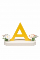 Buchstabe A mit Blume - Wendt & Kühn Buchstabe A mit Blume - Wendt & Kühn
