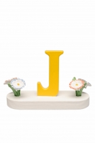 Buchstabe J mit Blume - Wendt & Kühn Buchstabe J mit Blume - Wendt & Kühn