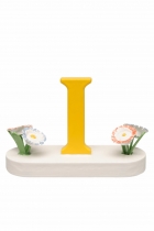 Buchstabe I mit Blume - Wendt & Kühn Buchstabe I mit Blume - Wendt & Kühn