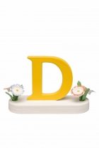 Buchstabe D mit Blume - Wendt & Kühn Buchstabe D mit Blume - Wendt & Kühn
