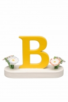 Details-Buchstabe B mit Blume - Wendt & Kühn