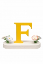 Buchstabe F mit Blume - Wendt & Kühn Buchstabe F mit Blume - Wendt & Kühn