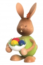 Stupsi Hase mit Eierschale - Fa. Kuhnert Stupsi Hase mit Eierschale - Fa. Kuhnert