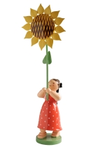Details-Sommerkind Wendt&Kühn - Mädchen mit Sonnenblume