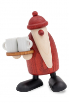 Weihnachtsmann als Glühweinkellner - 9 cm - Björn Köhler Weihnachtsmann als Glühweinkellner - 9 cm - Björn Köhler