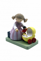 Mädchen mit Puppe und Puppenwagen 5110 Mädchen mit Puppe und Puppenwagen 5110