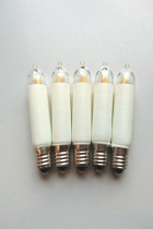 LED-Filamentkerze - Kleinschaftkerze - warmweiß - 34 Volt = 7 Brennstellen LED-Filamentkerze - Kleinschaftkerze - warmweiß - 34 Volt = 7 Brennstellen