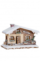 Hubrig Winterkind Skihütte 16 cm Hubrig Winterkind Skihütte 16 cm