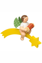 Wendt&Kühn Christbaumengel - Grünhainichener Engel® mit Konzertina auf Komet Wendt&Kühn Christbaumengel - Grünhainichener Engel® mit Konzertina auf Komet