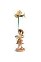 Blumenkind - natur Primel Faltenrock - BK 006 Blumenkind - natur Primel Faltenrock - BK 006