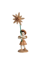 Blumenkind - natur Edelweiss Faltenrock - BK 021 Blumenkind - natur Edelweiss Faltenrock - BK 021
