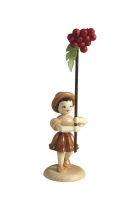 Blumenkind - natur Vogelbeere Faltenrock - BK 030 Blumenkind - natur Vogelbeere Faltenrock - BK 030