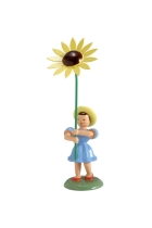 Blumenkind - farbig Sonnenblume Faltenrock - BKF 009 Blumenkind - farbig Sonnenblume Faltenrock - BKF 009