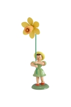 Blumenkind - farbig Narzisse Faltenrock - BKF 013 Blumenkind - farbig Narzisse Faltenrock - BKF 013