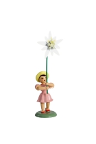 Blumenkind - farbig Edelweiss Faltenrock - BKF 021 Blumenkind - farbig Edelweiss Faltenrock - BKF 021