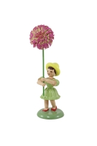 Details-Blumenkind - farbig Chrysantheme  Faltenrock - BKF 026