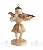 Faltenrockengel mit Violine - natur - EK 011 Faltenrockengel mit Violine - natur - EK 011