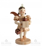 Faltenrockengel mit Geschenken - natur - EK 054 Faltenrockengel mit Geschenken - natur - EK 054