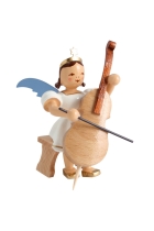 Kurzrockengel - farbig Violoncello sitzend Faltenrockengel - EKF 042 Kurzrockengel - farbig Violoncello sitzend Faltenrockengel - EKF 042