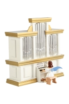 Kurzrockengel - farbig Orgel Faltenrockengel - EKF 050 Kurzrockengel - farbig Orgel Faltenrockengel - EKF 050