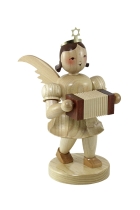 Engel mittelgroß - natur Harmonika 20 cm - EKM 037 Engel mittelgroß - natur Harmonika 20 cm - EKM 037