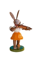 Details-Osterhase farbig Violine  Faltenrock - OHF 011