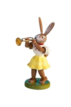 Osterhase farbig Trompete Faltenrock - OHF 017 Osterhase farbig Trompete Faltenrock - OHF 017
