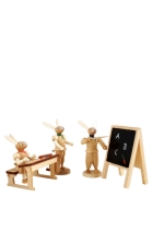 Osterhase natur Hasenschule Faltenrock - OH HS Osterhase natur Hasenschule Faltenrock - OH HS