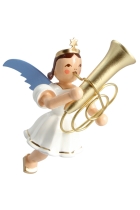 Schwebengel - farbig Tuba Faltenrockengel - SEF 022 Schwebengel - farbig Tuba Faltenrockengel - SEF 022