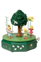 Spieldose mit 5 Blumenkindern - farbig - SPF 002 Spieldose mit 5 Blumenkindern - farbig - SPF 002