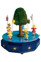 Spieldose mit 5 Laternenkindern - farbig - SPF 003 Spieldose mit 5 Laternenkindern - farbig - SPF 003