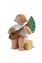 Grünhainichener Engel® klein 4a Mandoline - sitzend, Wendt und Kühn Grünhainichener Engel® klein 4a Mandoline - sitzend, Wendt und Kühn